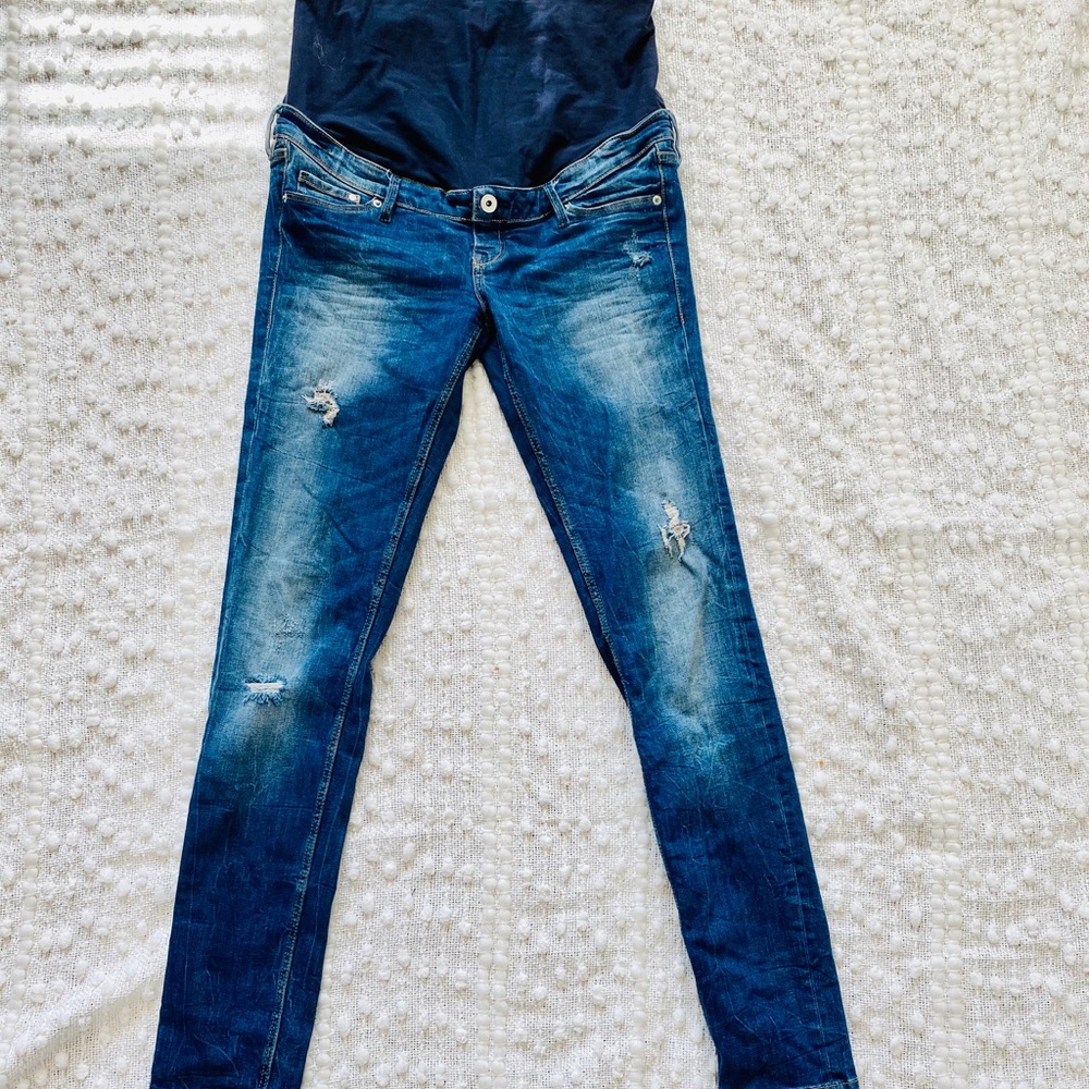 H&M Maternity Blue Denim